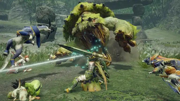 Monster Hunter Rise comes in second..