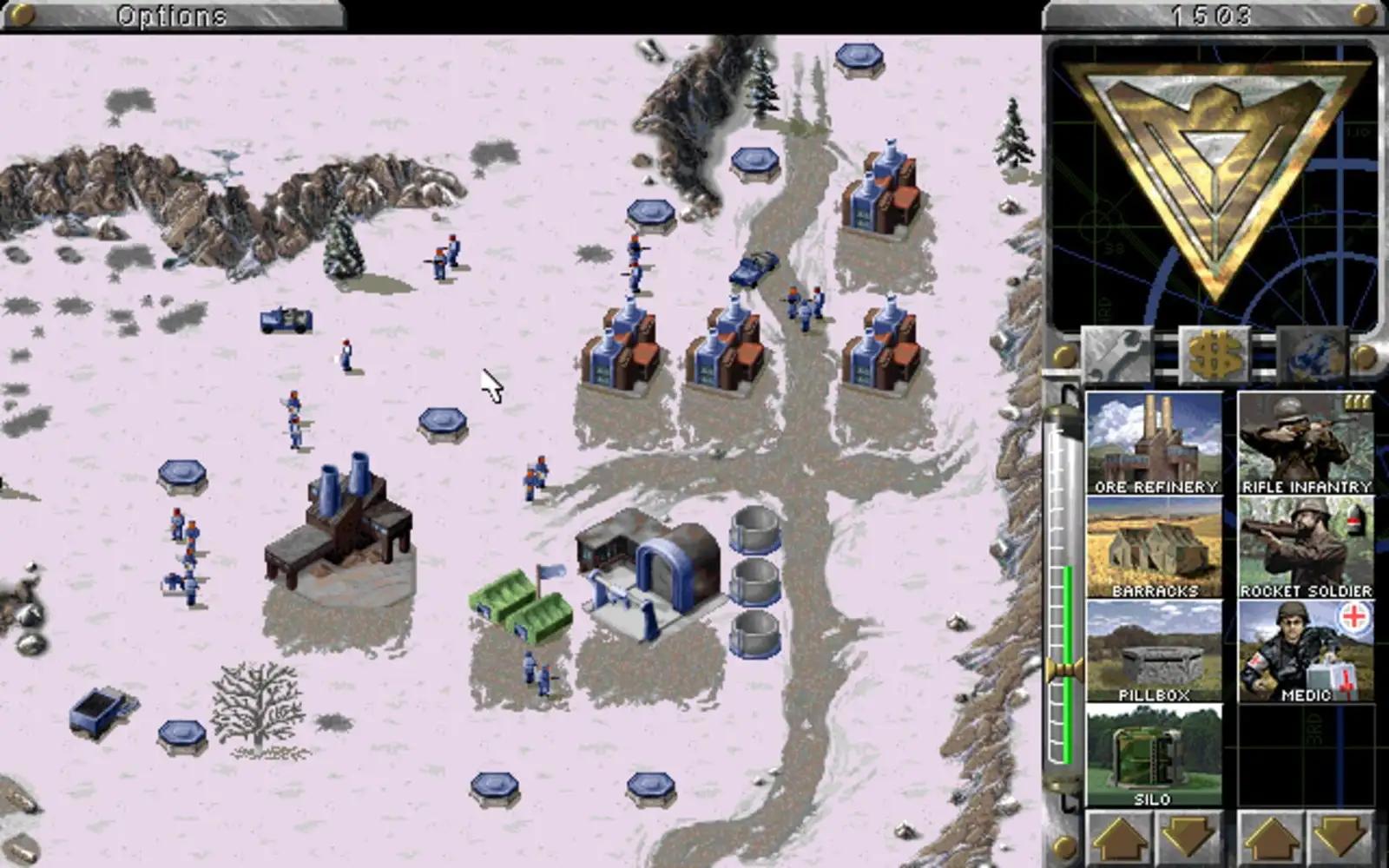 LAN Party RTS classic Command & Conquer: Red Alert