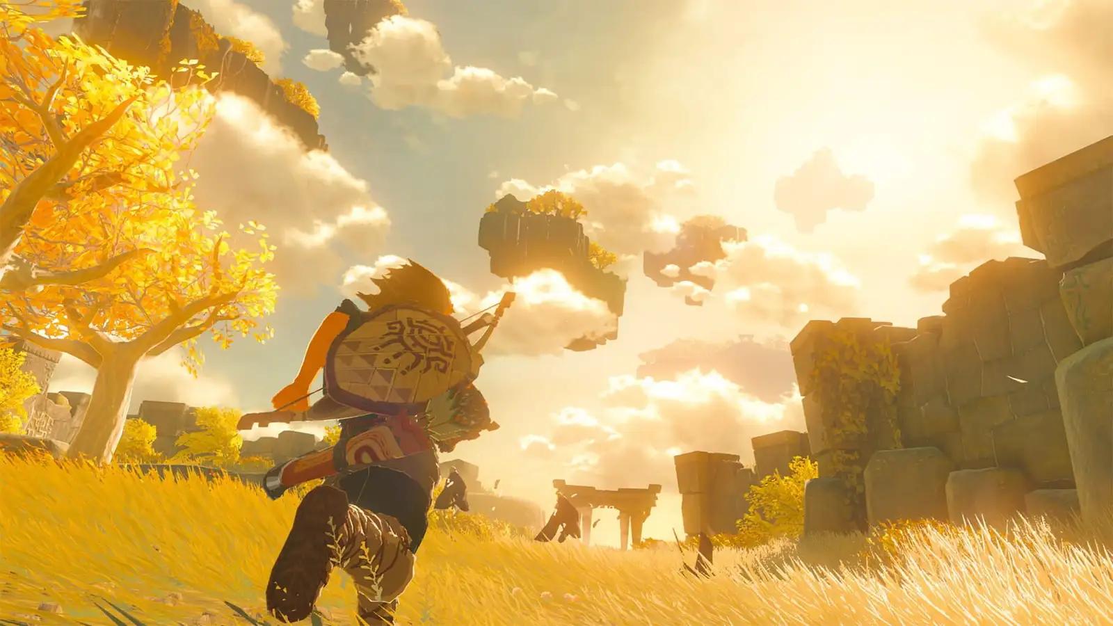 Open world Nintendo Switch beauty The Legend of Zelda: Tears of the Kingdom
