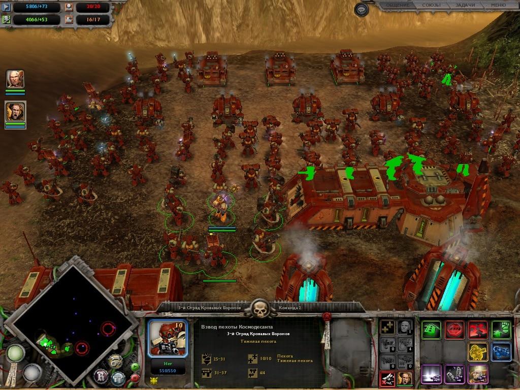 Real time strategy in the world of Warhammer 40K