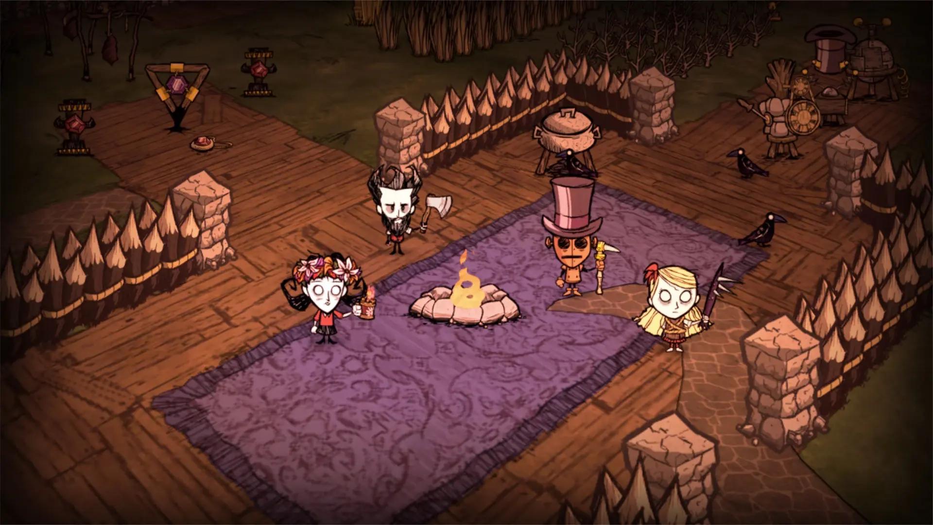 Teamwork and strategy is key in Don't Starve Together