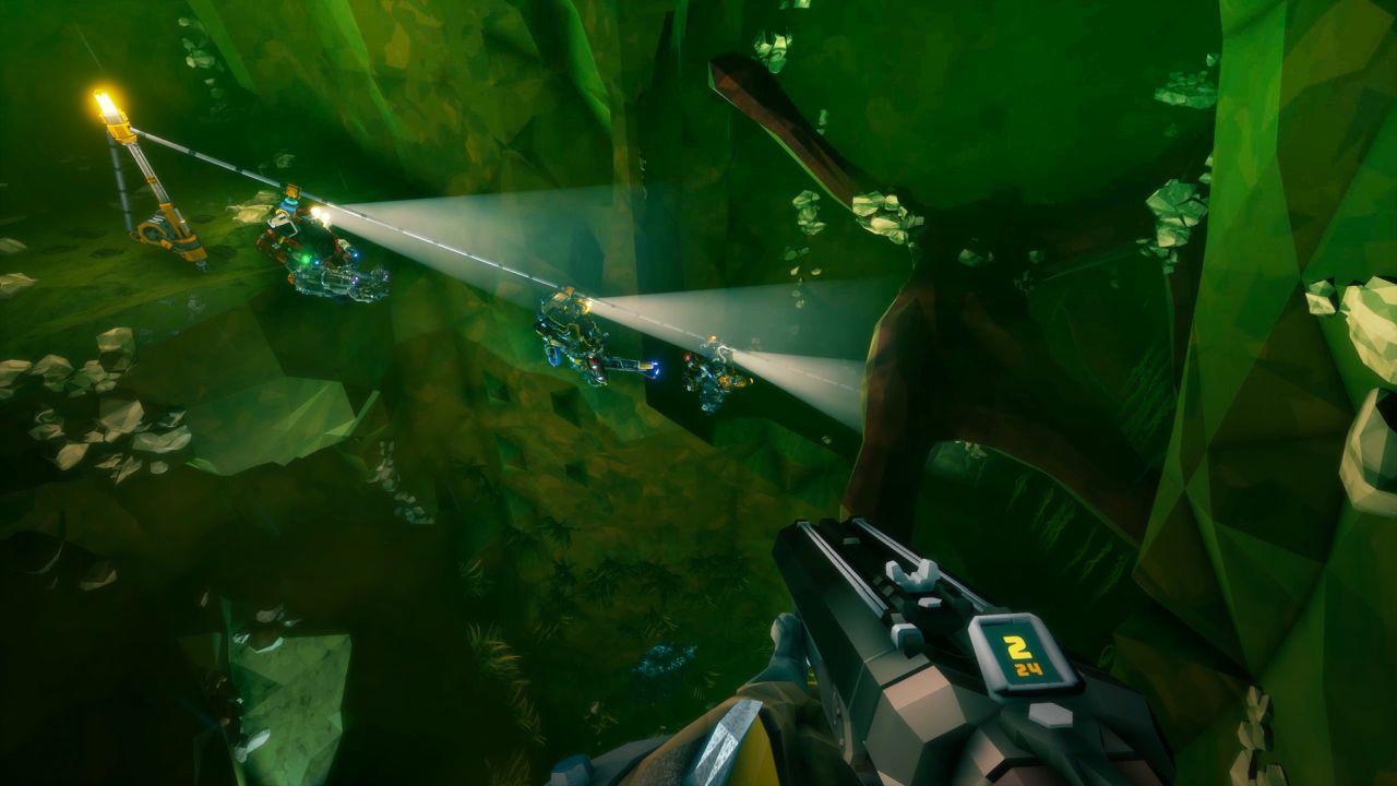 Deep Rock Galactic gameplay screenshot