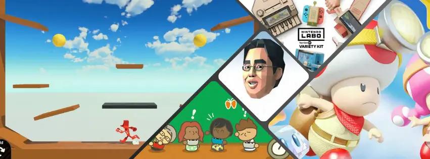 Banner image displaying a collage of educational Switch games like Game Builder Garage, Dr Kawashima's Brain Training and others. 