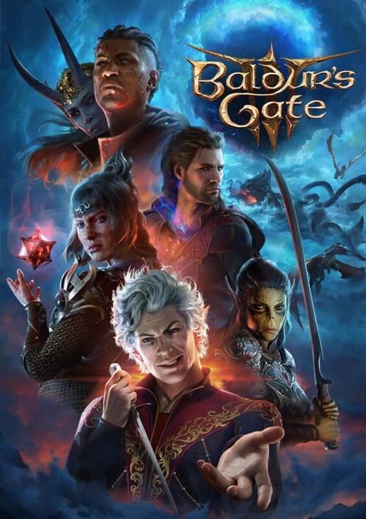 Baldur's Gate III cover art