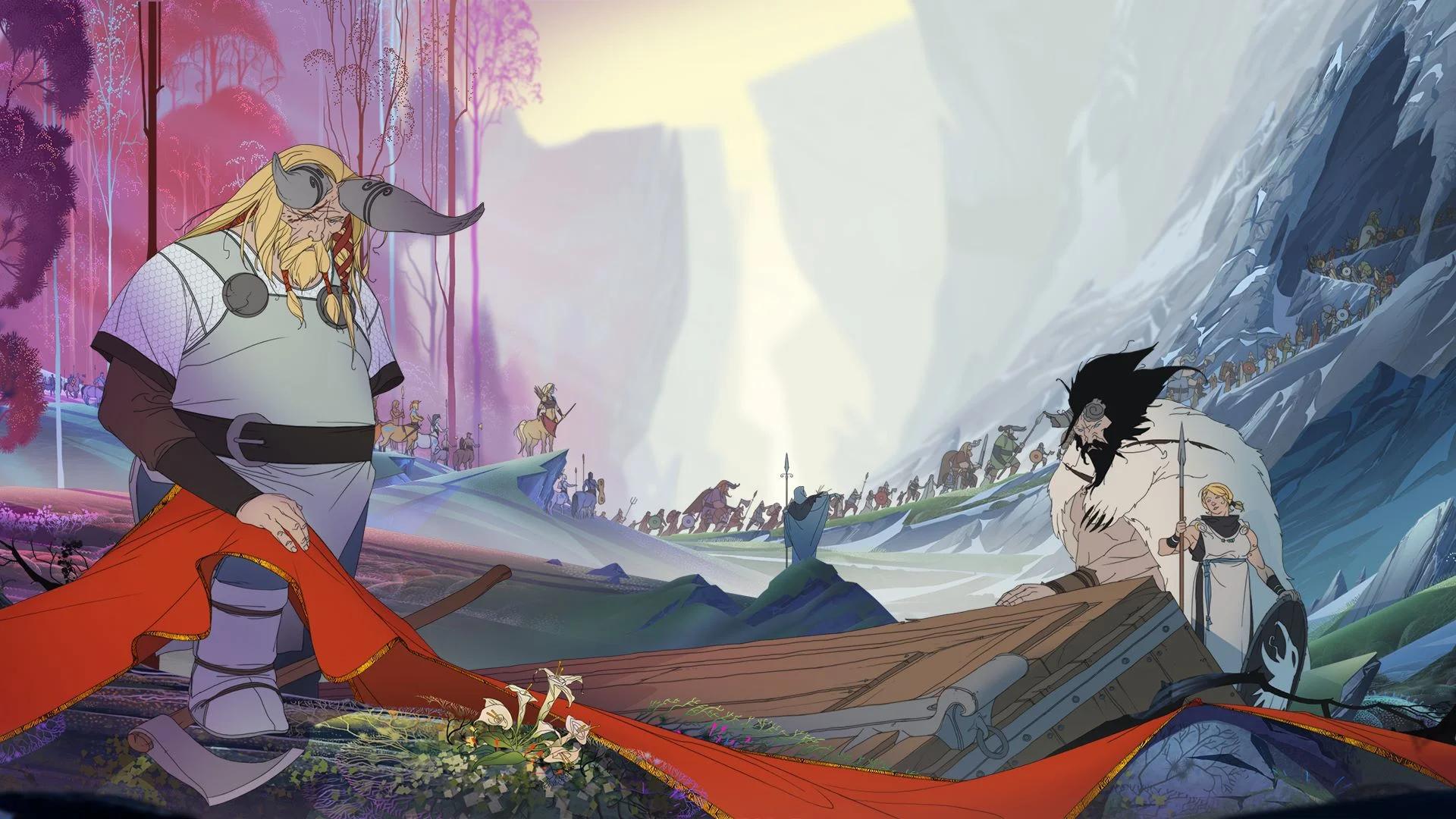 The Banner Saga 2 cover art
