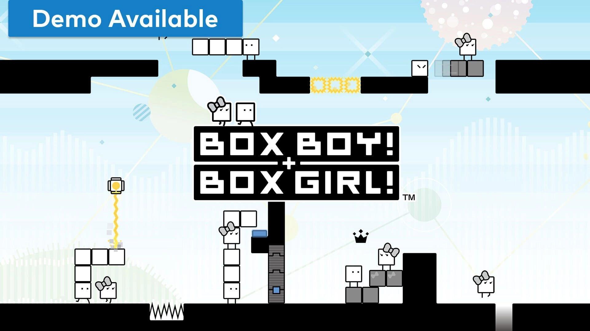 BOX BOY! + BOX GIRL! key art