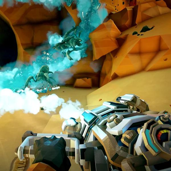 Deep Rock Galactic cover art