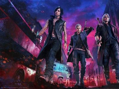 Devil May Cry 5 cover art