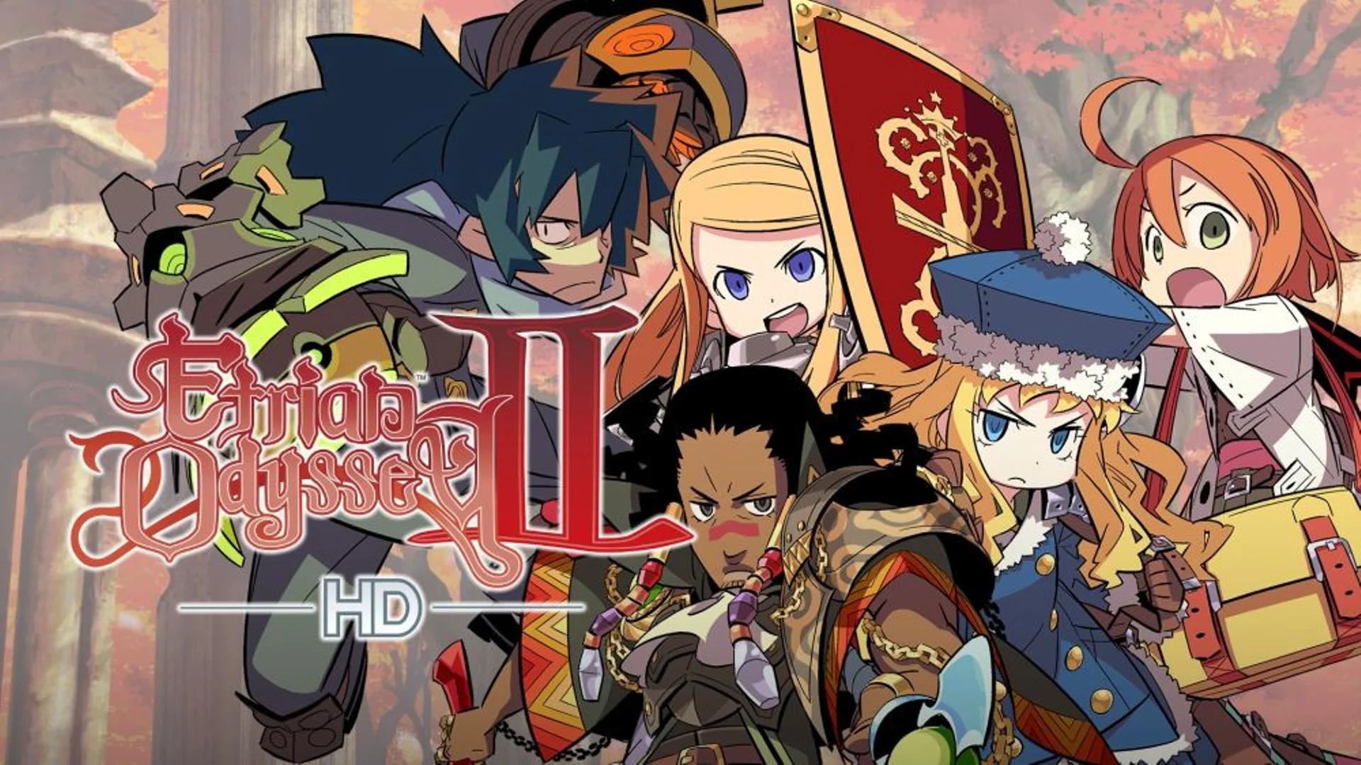 Etrian Odyssey II HD cover art