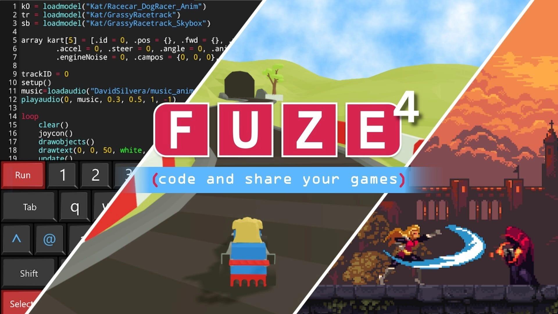 FUZE4 Nintendo Switch key art