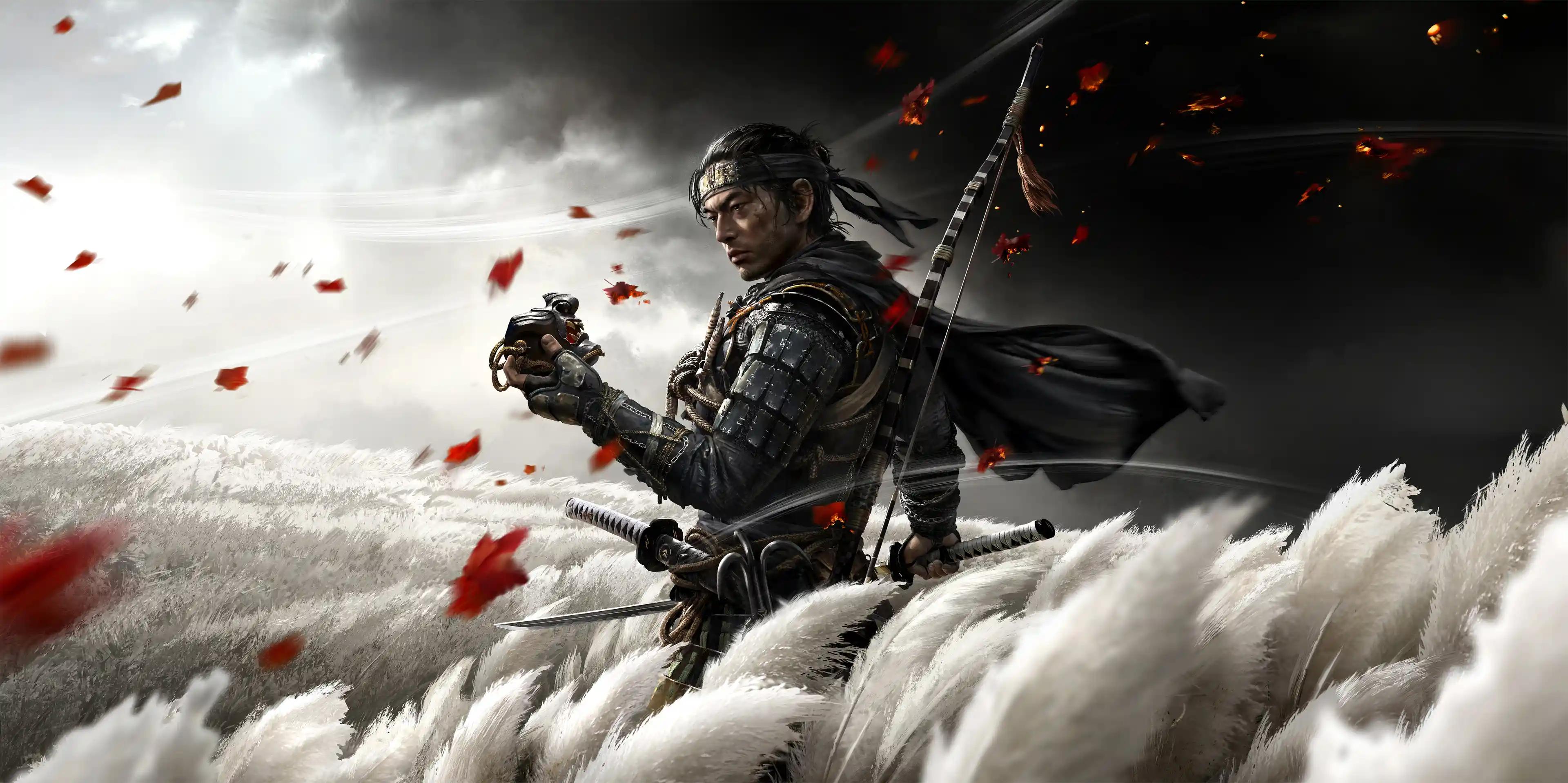 Ghost of Tsushima cover art