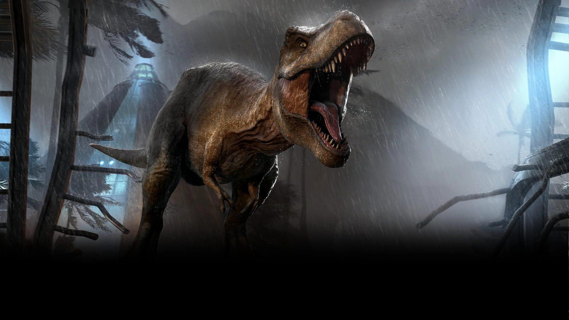 Jurassic World Evolution key art