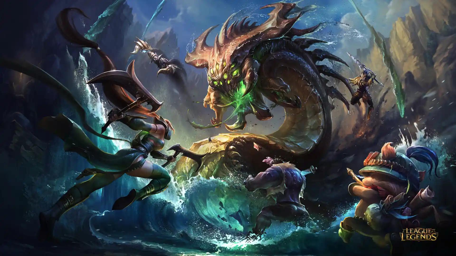 League of Legends cover art