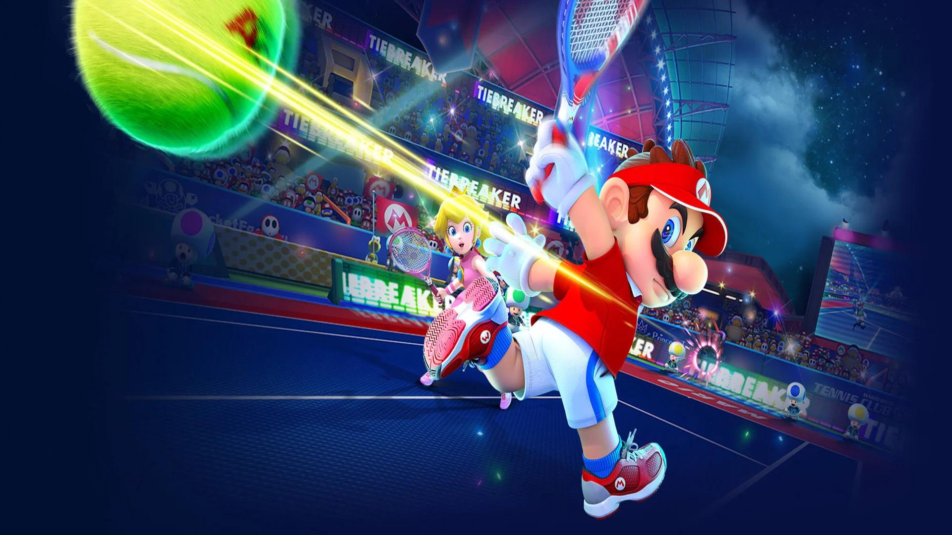 Mario Tennis Aces cover art