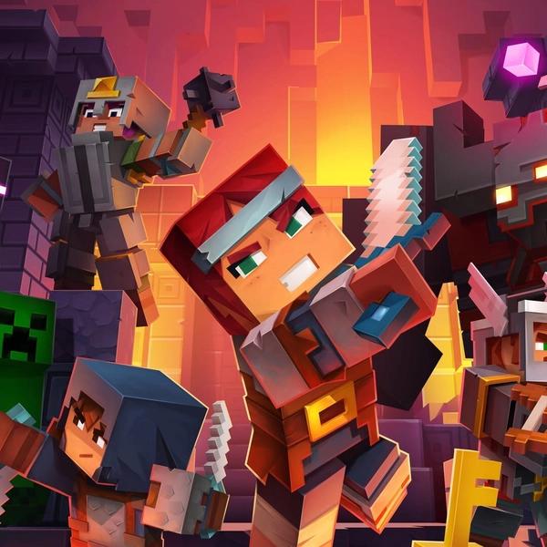 Minecraft: Dungeons cover art
