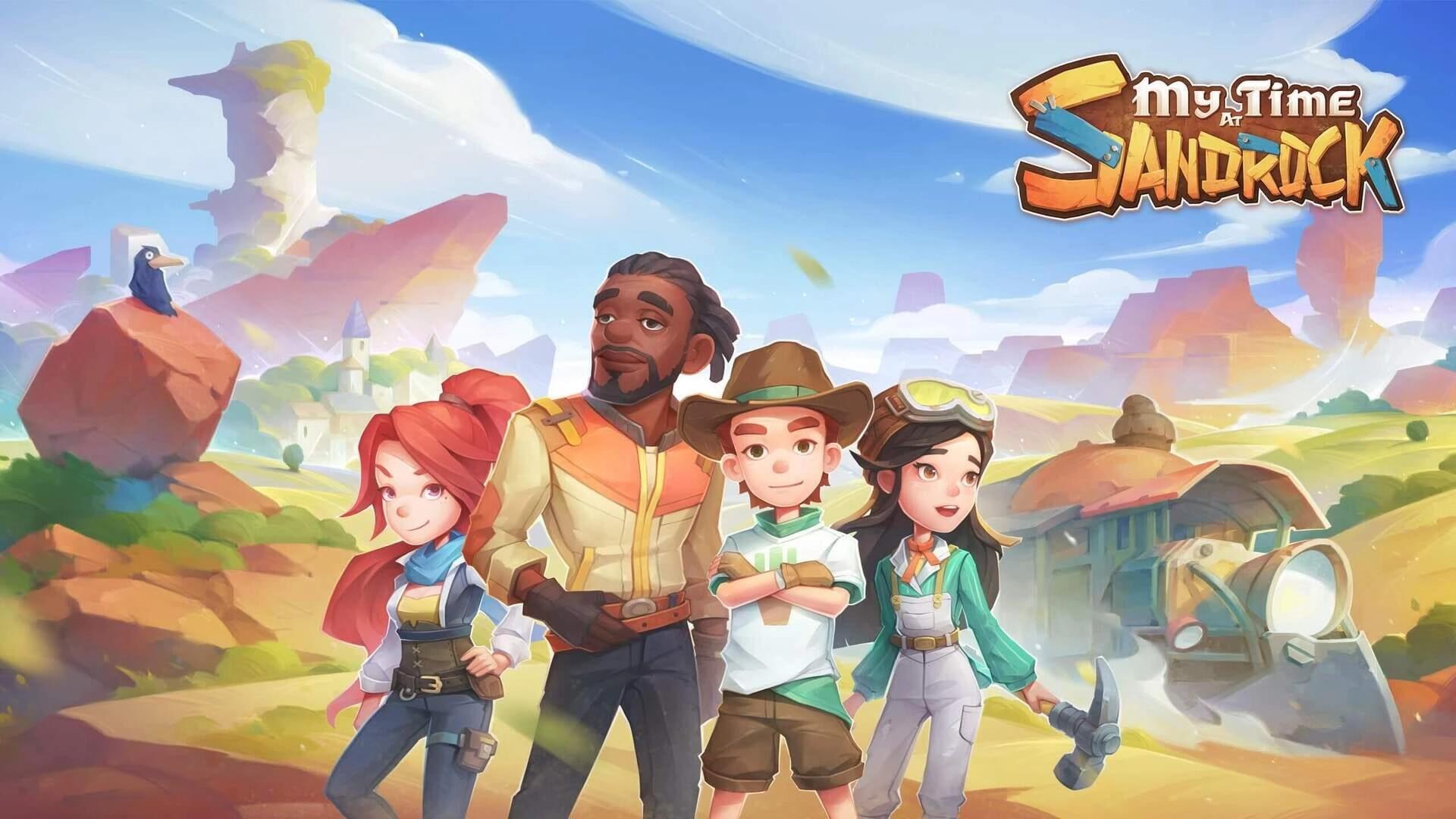 My Time at Sandrock key art