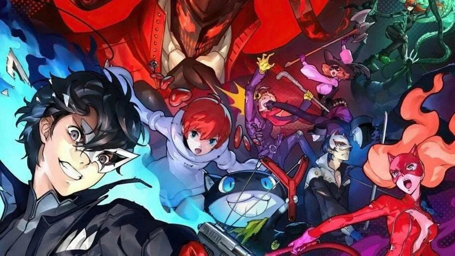 Persona 5 Strikers cover art