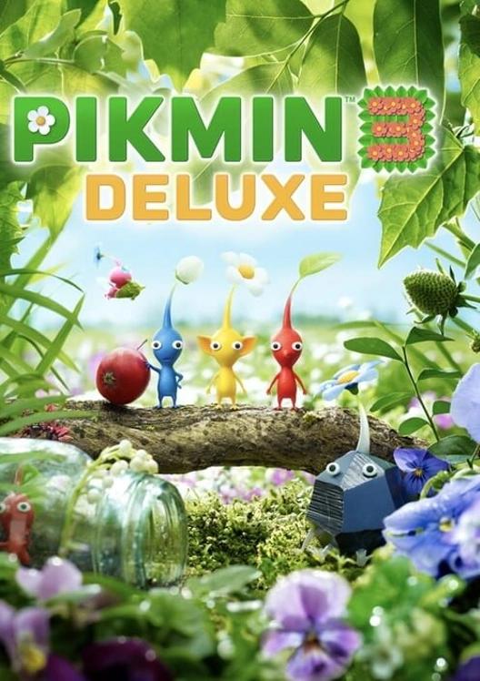 Pikmin 3 Deluxe cover art