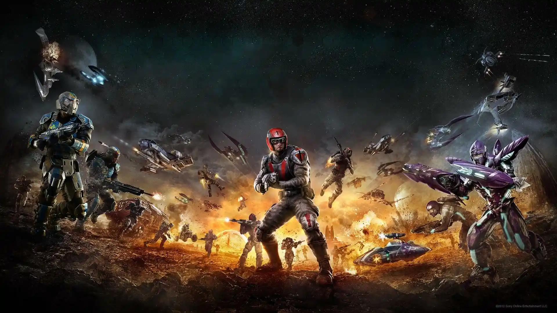 PlanetSide 2 cover art