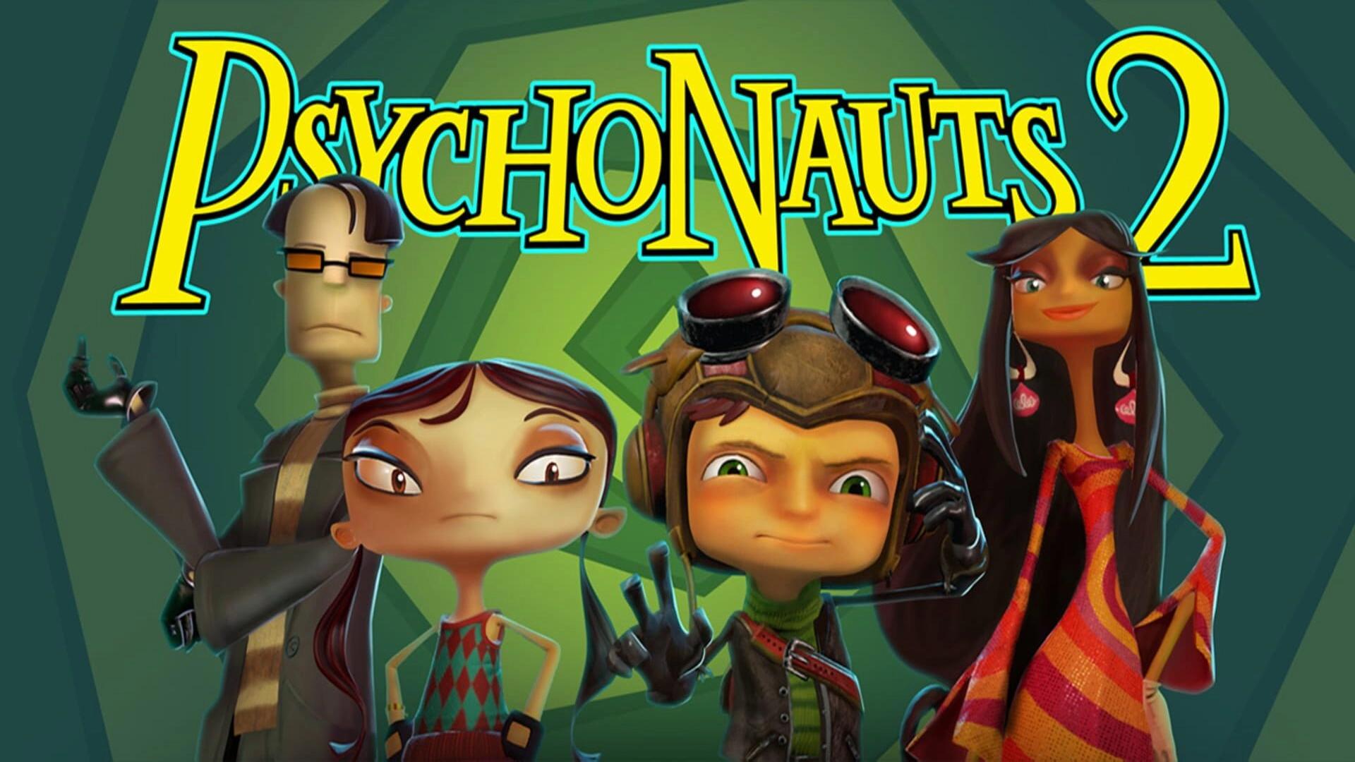 Psychonauts 2 cover art