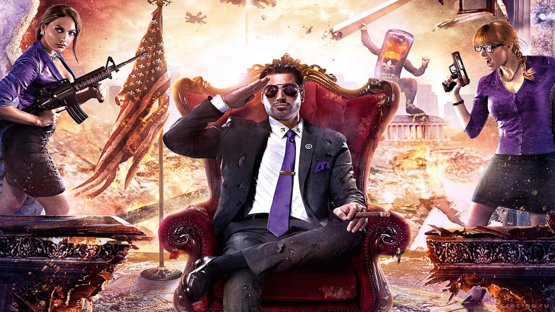 Saints Row IV cover art