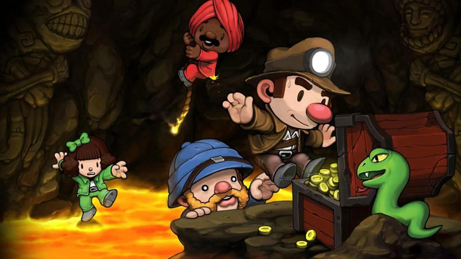Spelunky cover art