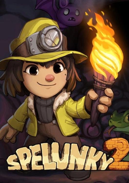 Spelunky 2 cover art