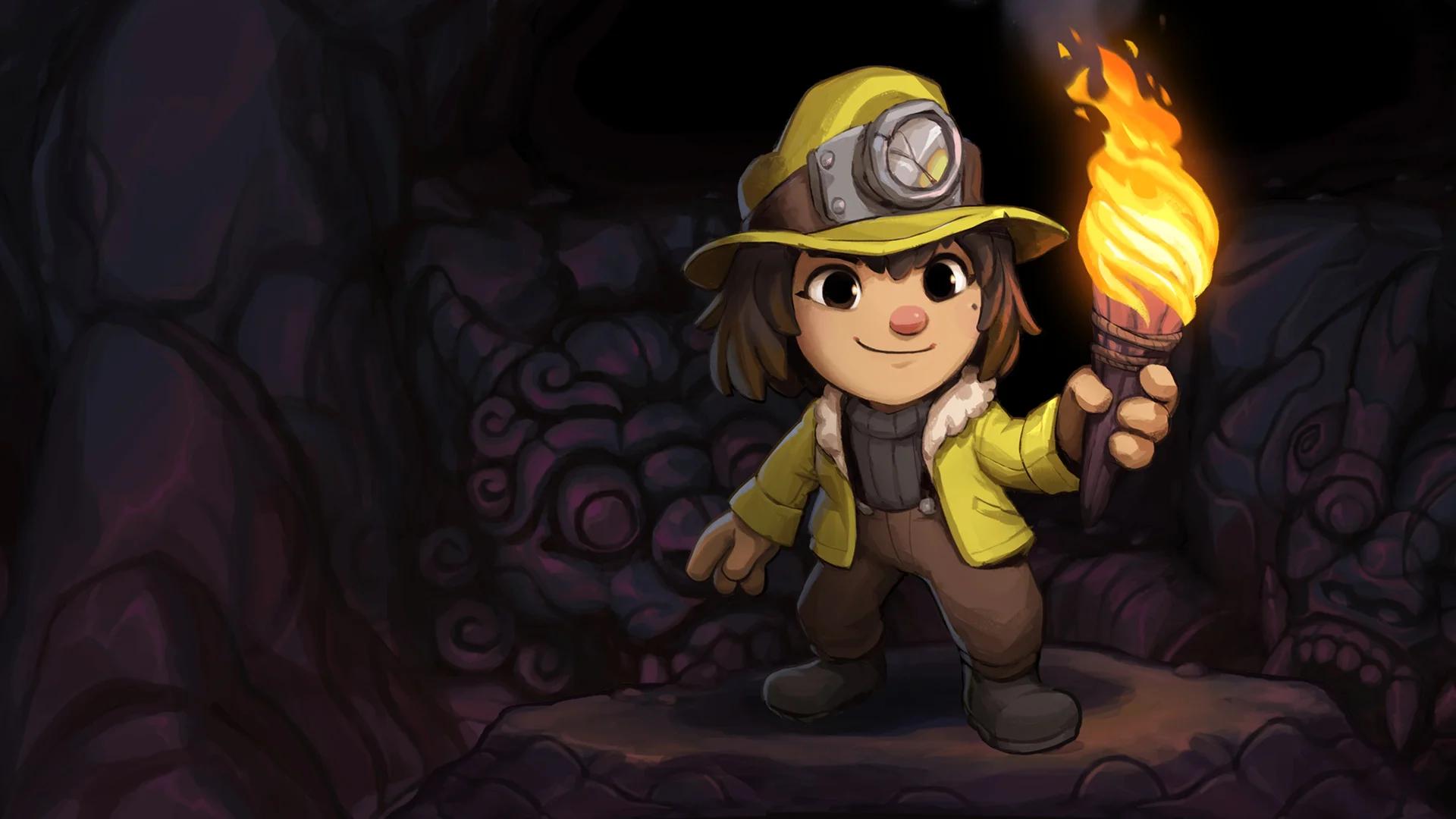 Spelunky 2 cover art