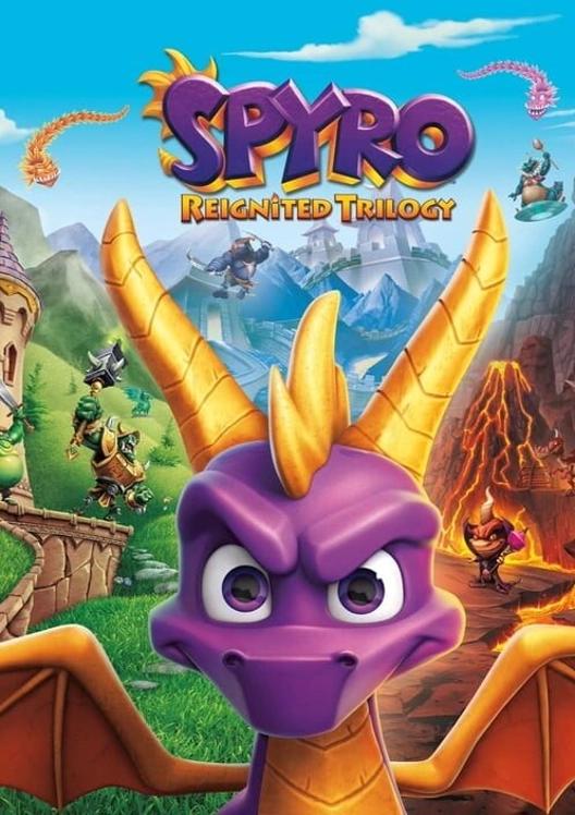 Spyro Reignited Trilogy cover art