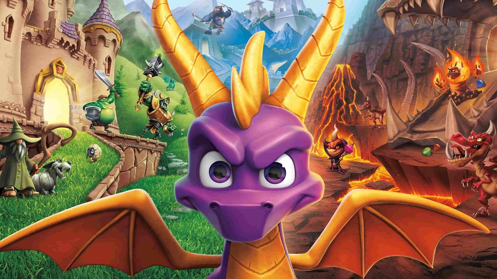 Spyro Reignited Trilogy cover art