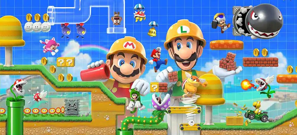 Super Mario Maker 2 cover art
