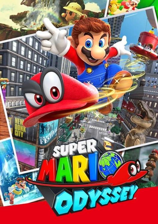 Super Mario Odyssey cover art