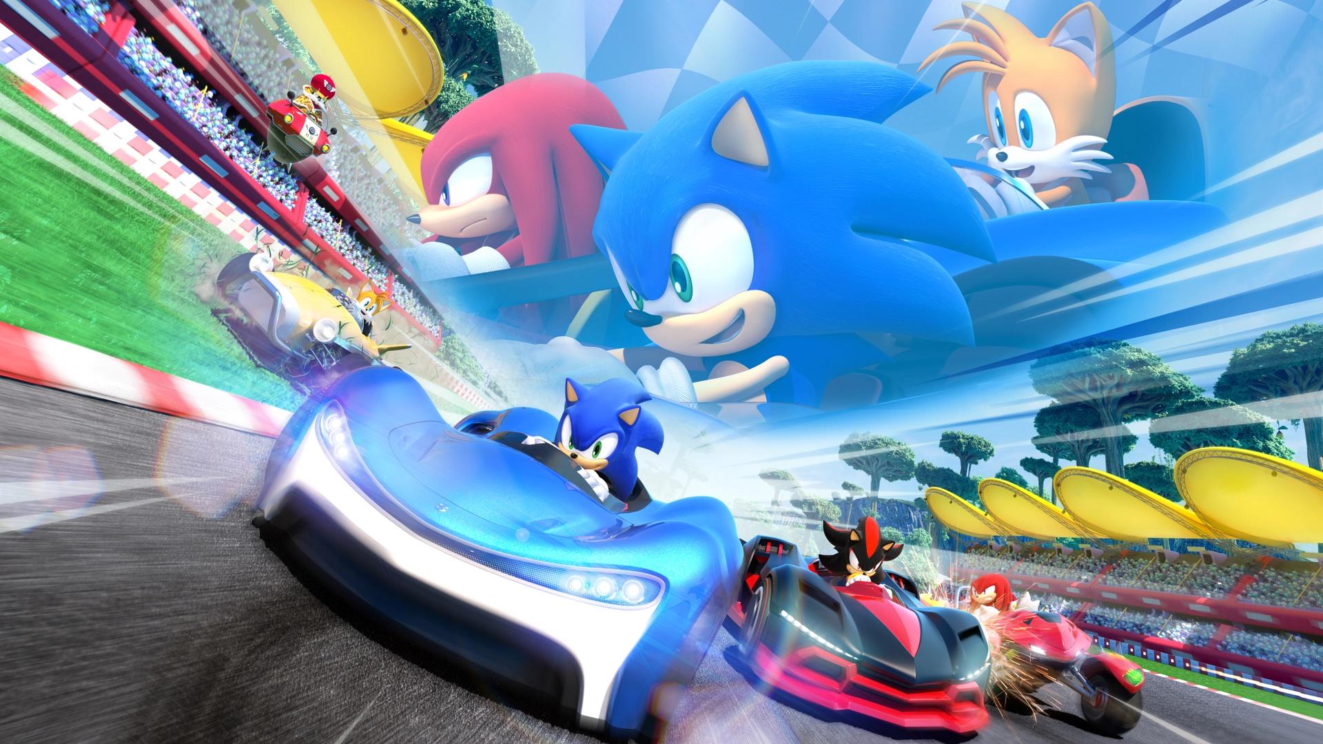 Team Sonic Racing cover art