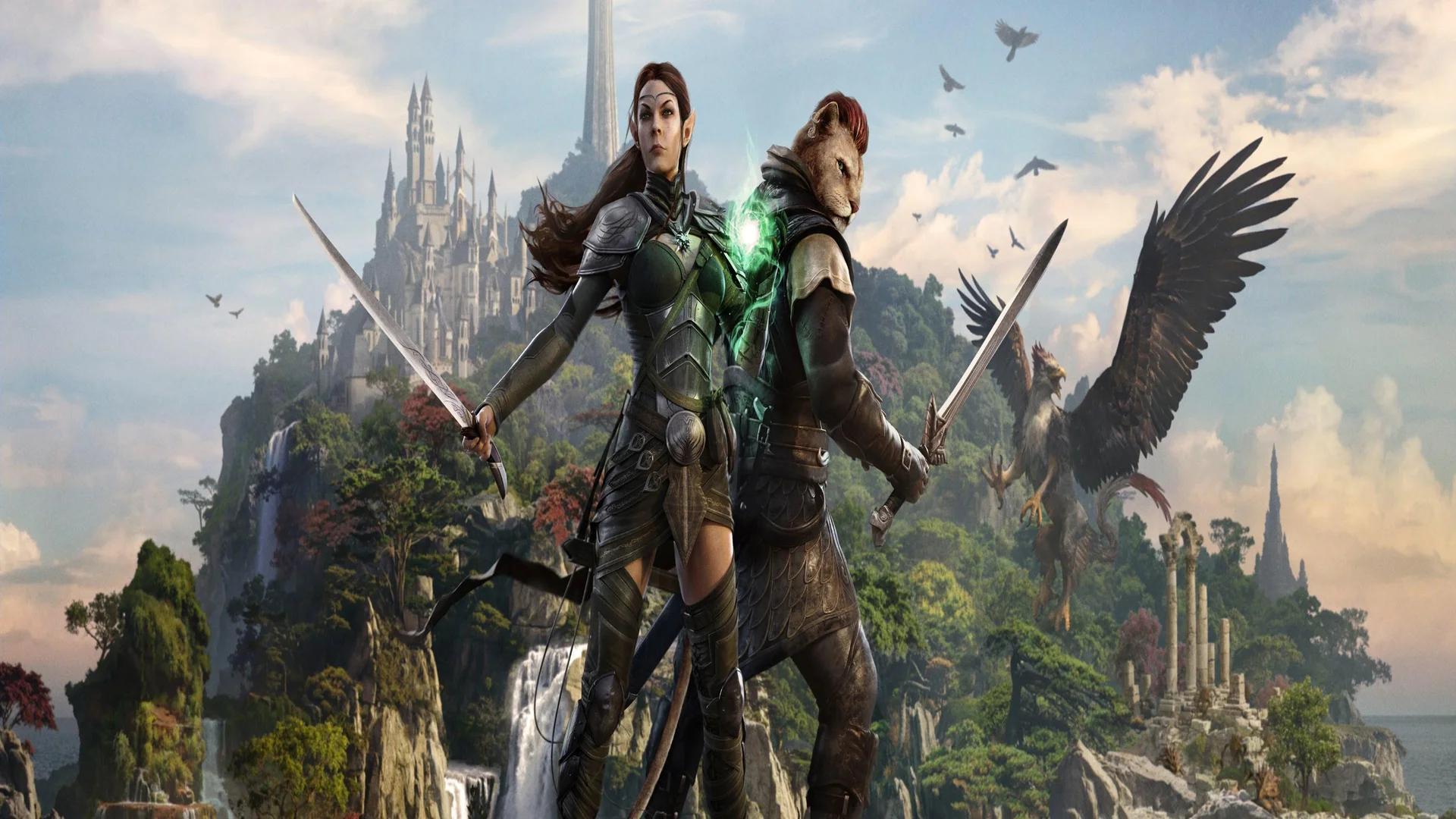 The Elder Scrolls Online cover art