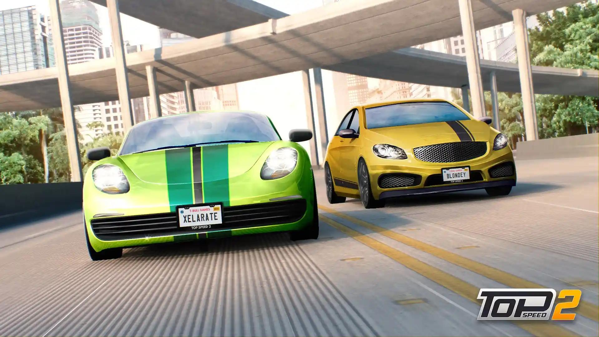 Top Speed 2: Racing Legends cover art