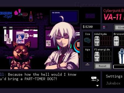 VA-11 Hall-A: Cyberpunk Bartender Action - Screenshot 1 of 5