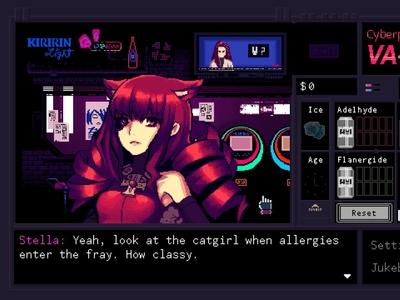VA-11 Hall-A: Cyberpunk Bartender Action - Screenshot 3 of 5
