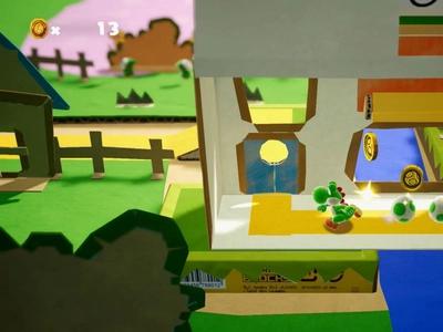 Yoshi's Crafted World - Screenshot 2 of 10