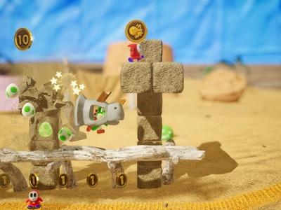 Yoshi's Crafted World - Screenshot 6 of 10
