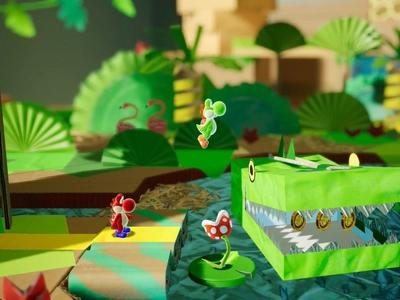 Yoshi's Crafted World - Screenshot 8 of 10