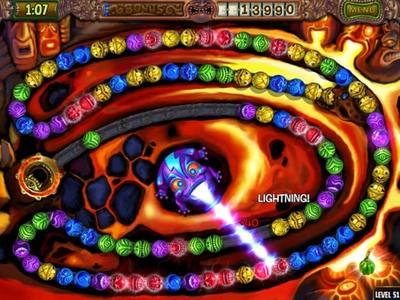 Zuma's Revenge! - Screenshot 1 of 4