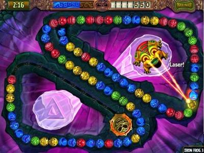 Zuma's Revenge! - Screenshot 2 of 4