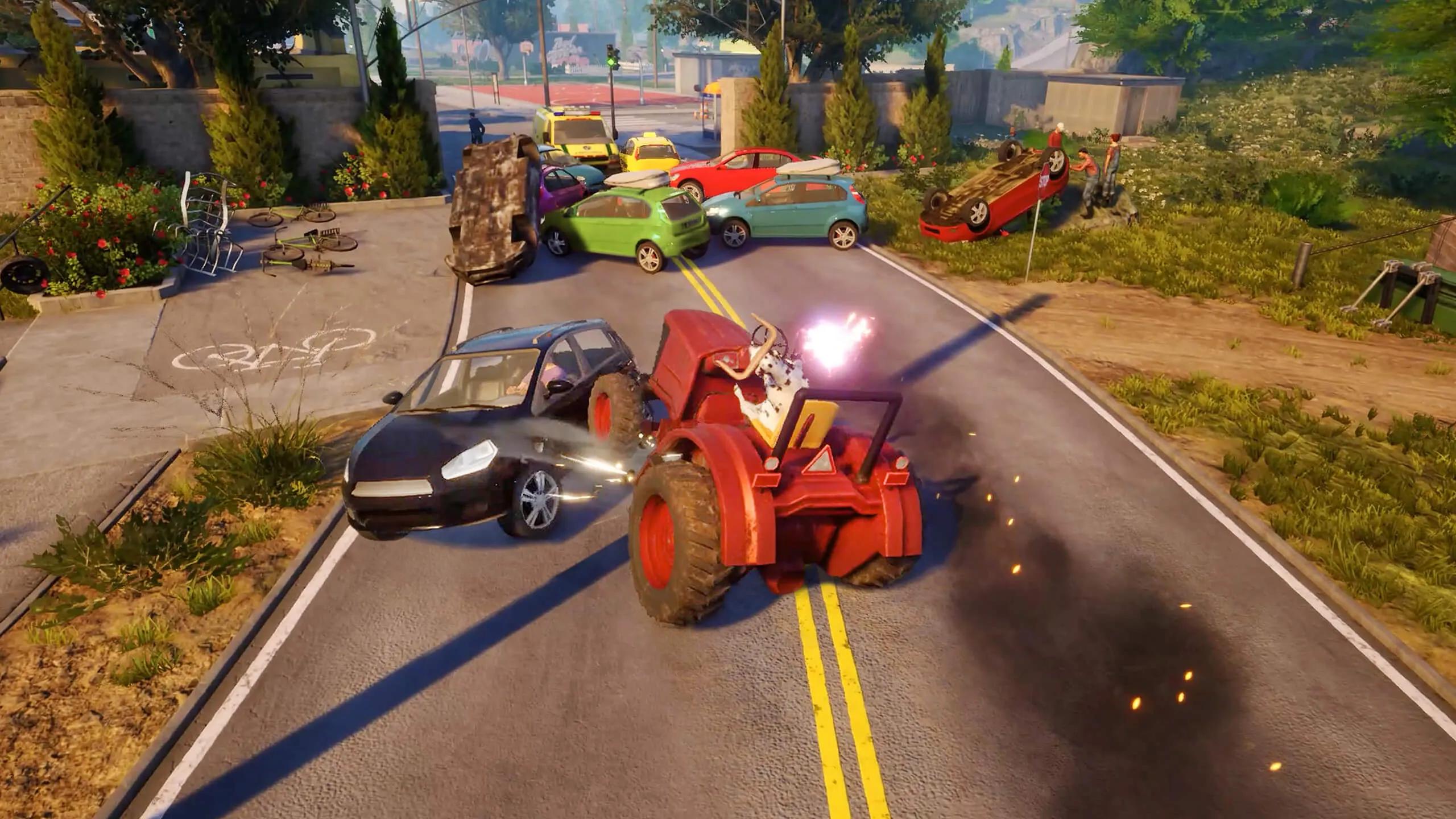 Complete chaos in Goat Simulator 3
