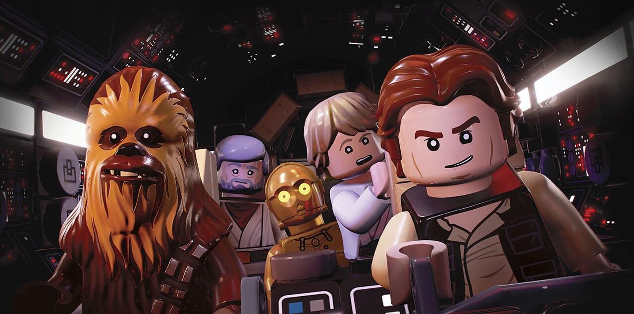Animation screenshot from Lego Starwars: The Skywalker Saga