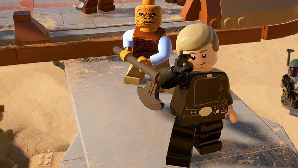 Another animation screenshot from Lego Starwars: The Skywalker Saga