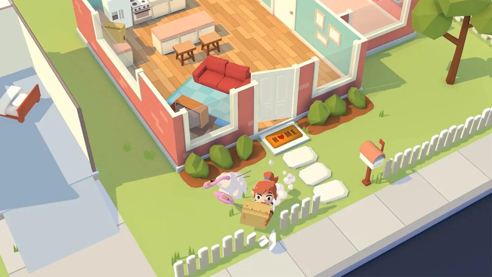 Gameplay screenshot from Moving Out
