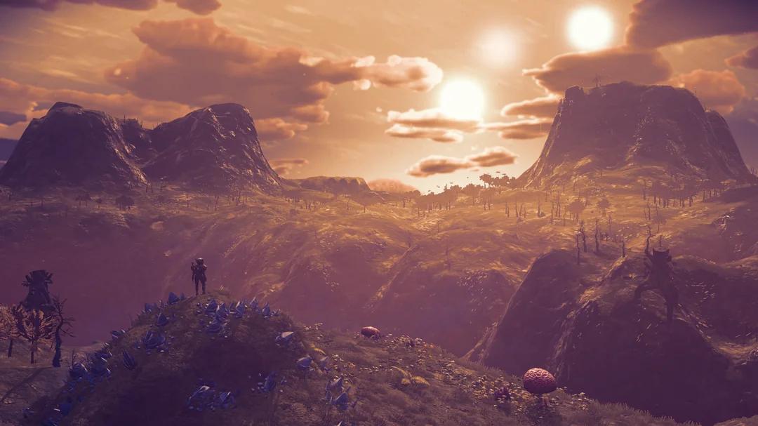 Another beautifull scene from No Man's Sky