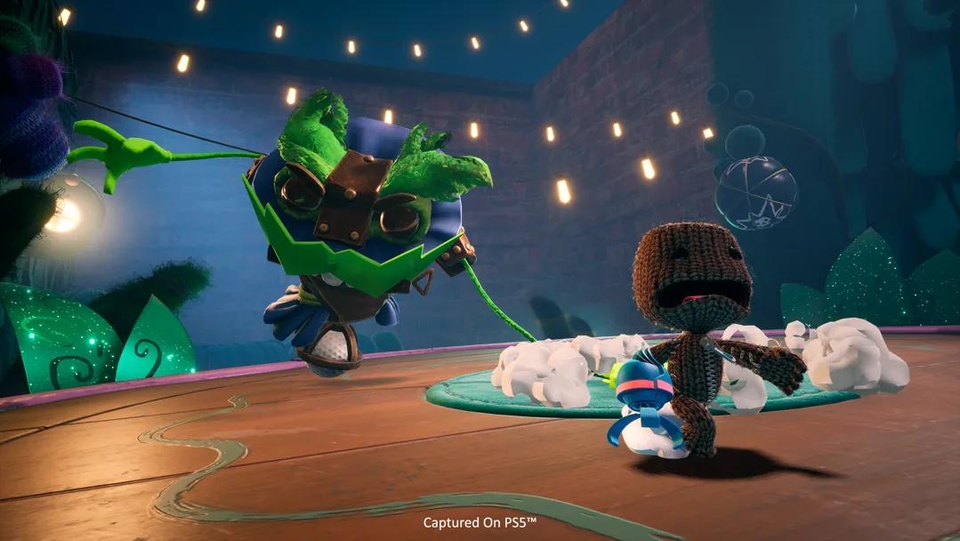 Gameplay screenshot of Sackboy: A Big Adventure