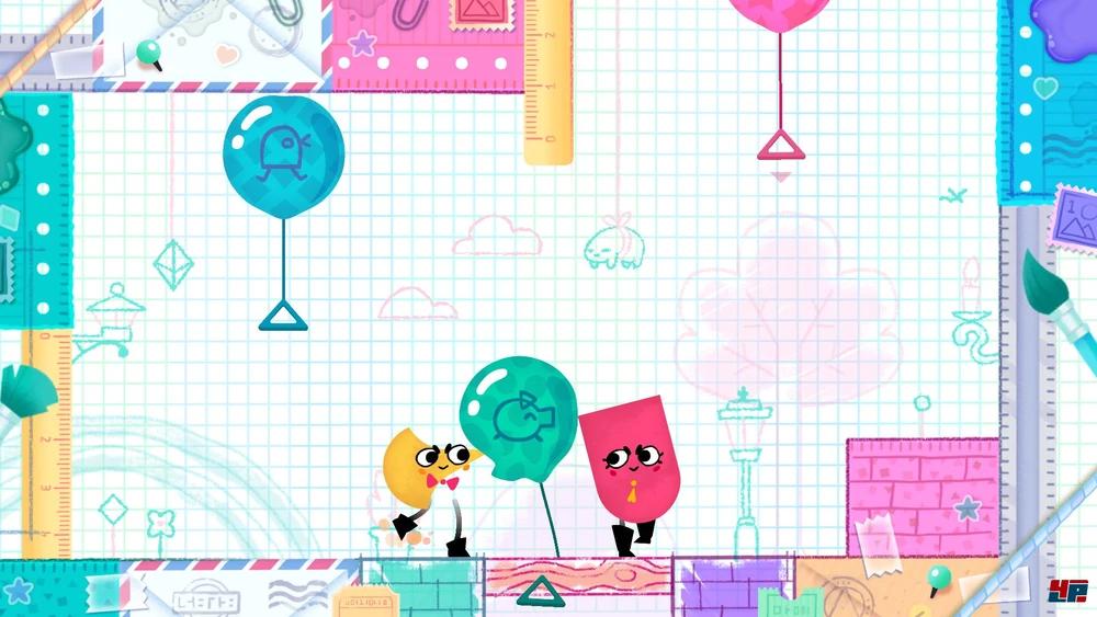 Puzzle Co-op game Snipperclips