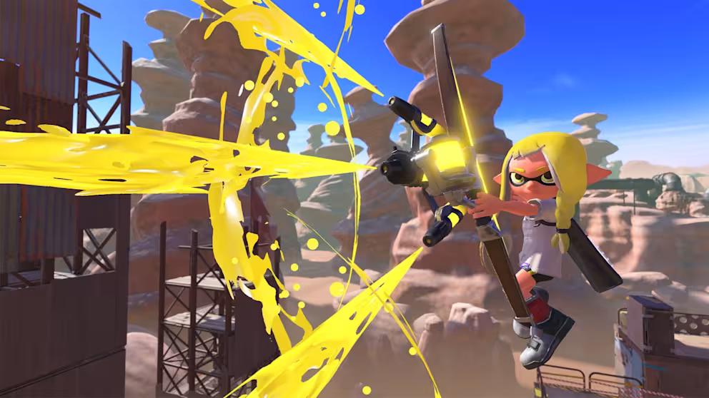 Splatoon 3 is a kid friendly shooter